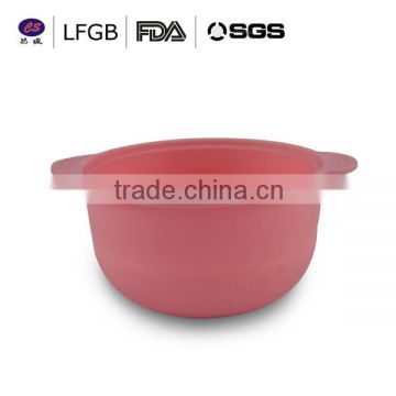 2014 new design factory price high quality silicone bowl with FDA / LFGB