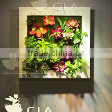 Home decoration artificial plants cheap wall art