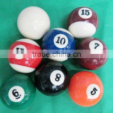 2 1/4 size billiards ball