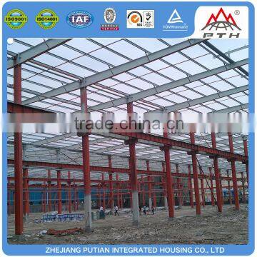 Popular economic prefabricated light steel frame house