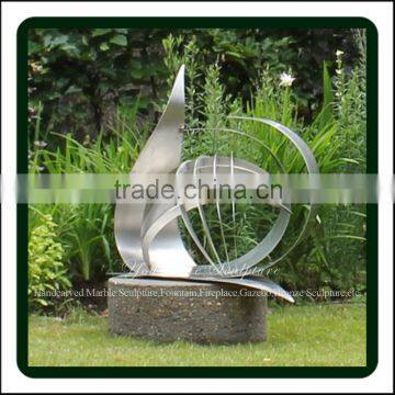 oriental custom abstract stainless steel statue/sculpture