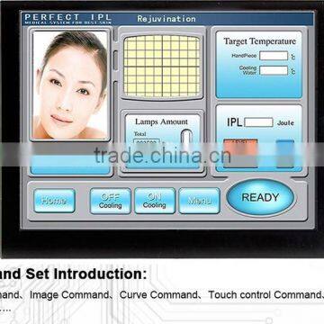 10.1" TFT LCD module with touch screen panel 1024*600 resolution 500 brightness