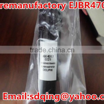 Remanufactory injector EJBR04701D for SSANGYONG D20DT A6640170221