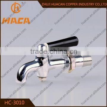 Brass lengthened hot water tap