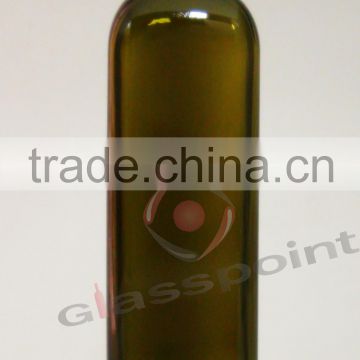 500ml dark green marasca glass bottle