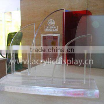 clear Acrylic cigarette display holder stand