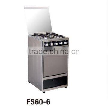 FS60-6 household electrical gas cooker with electric bread oven