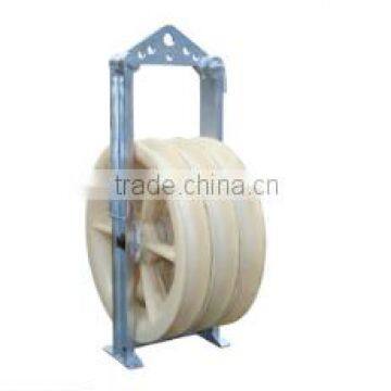 Best-selling 508mm large diameter stringing Nylon pulley blocks