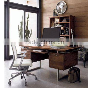 OS Home and Office Furniture Corner Desk with Monitor Platform