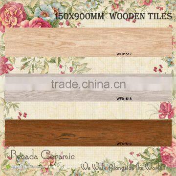 150x900 foshan hot sale wooden wood rustic floor tiles prices