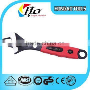 Nice Design Adjustable Wrench/ Rubber Handle Wrench/ Spanner