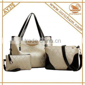 Composite Brand Bag Wholesale Fashion PU Tote Bag Handbag photo-3