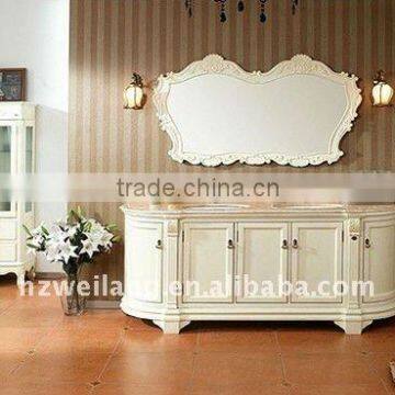 Large European Hot Sell Solid wood bathroom Cabinet