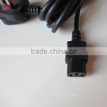 UK British Standard 3 Prong Power Cord BS Power Cord Plug for Home Appliances photo-4