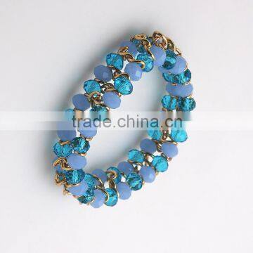 Charm Womens Bracelet Ethnic Gold Resin Jewelry Beads photo-2