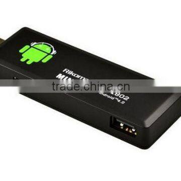 Newest MK802 II Mini Android 4.0 PC Android TV Box A10 Cortex A8 1GB RAM 4G ROM With HDMI