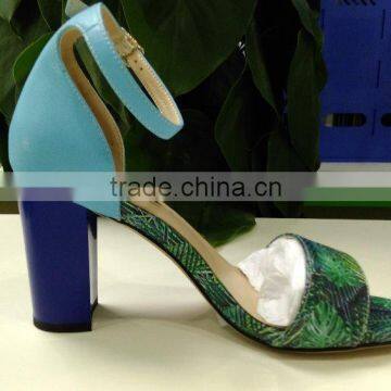 Latest Design Lady's Genuine Leather High Heel British Style Customized Women Shoes Brand photo-4