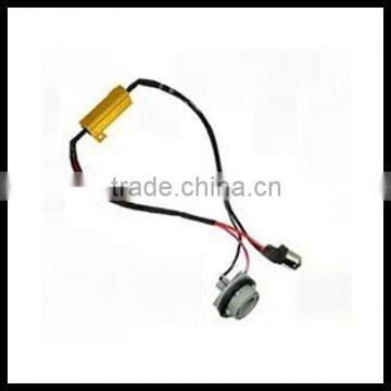 For K.I.A 1156/BA15S LED error canceller 50W LED warning canceller cables harness for AUDI