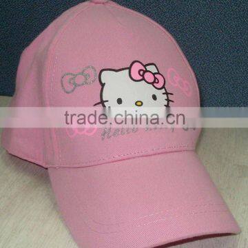 Hello kitty cotton printed lovely 5 panel cap