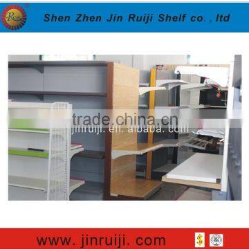 Rack Supermarket Type Wood Display Shelf and Storage photo-2