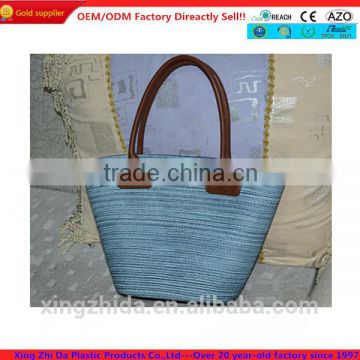 China supplier wholesale latest fashion ladies straw tote bags new style high quality and large capacity