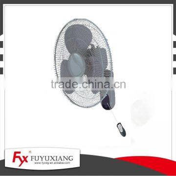 Wall Mounted Installation and Plastic Material wall fan with remote control