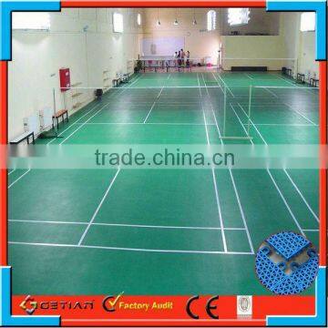 professional indoor/outdoor badminton field