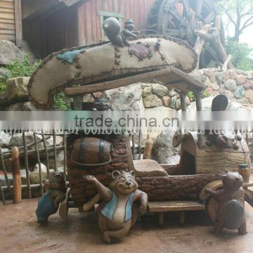 fairground outside gardening decoration GFRP FRP