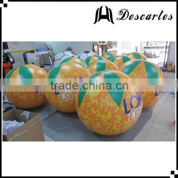 Custom made inflatable orange floating balloon for advertising