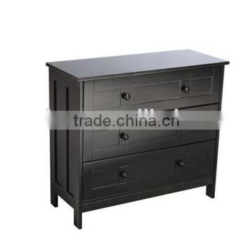 Modern wood 3 drawers cabinet ,chest of drawers bedroom cabinet