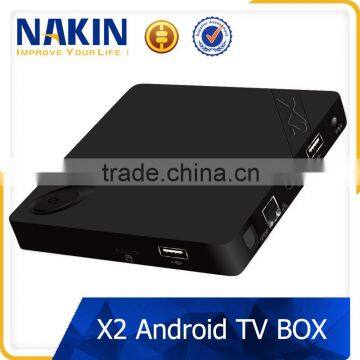 1GB 8GB 4K quad core Android TV Box X2