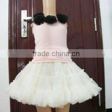 Girls Wholesale Boutique Clothing! Chiffon top Fluffy Skirt