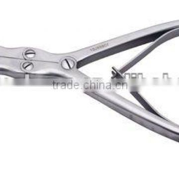 Customer-made Tiny bent bone rongeur forceps