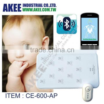 Baby breathing monitor baby product mobile app bluetooth