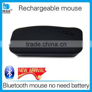 2016 China Factory Latest Univesal Slim 2.4 g Rechargeable Wireless Bluetooth Mouse photo-3