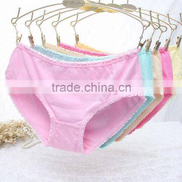 F001 girl's underwear lace cotton candy low waist lady's briefs ladies girl panties women wholesales free size