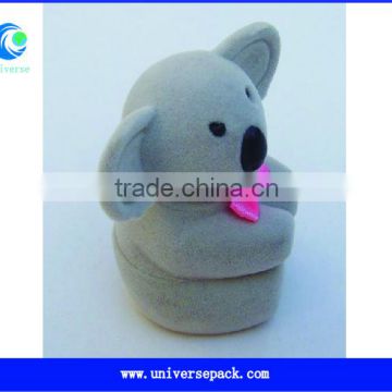 Custom Koala Ring Flocking Box For Sale Wholesale Packing Boxes