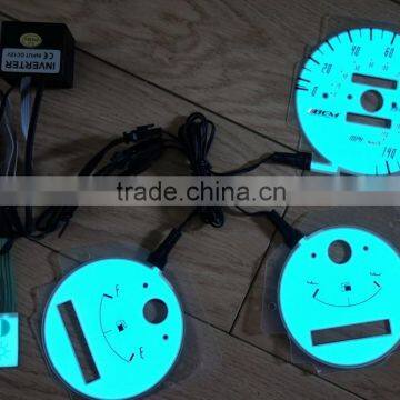 More higher brightness and quality EL car gauge / el glow gauges / el auto gauge