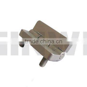 Factory Made Zinc Diecast Screw-on Flat Flexible Cabinet Door Hinges photo-3