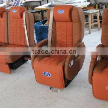 Single seat and 3 seater sofa for MPV-Ford conversion-- brown color