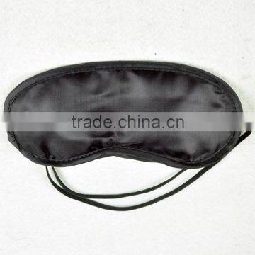 Luxury inflight black sleep mask