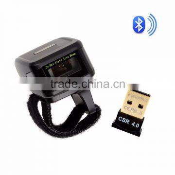 New designed wearable 1d laser bar code scanner,ring barcode scanner