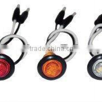 0.8'' Mini Round LED Marker & Clearance Light