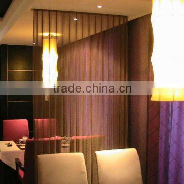 decorative metal curtains