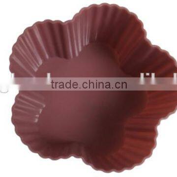 A03-11 flower shape silicon cake mould / chocolate mold