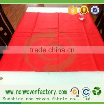 Textile manufacturer supply Floral pattern of non woven fabric for table covers,disposable table cloth