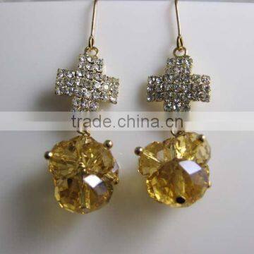 crystal earring