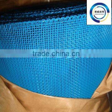 Plastic Coated Galvanized Wire Netting in Yellow Colour