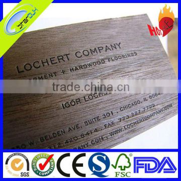 laser cutting wood business cards