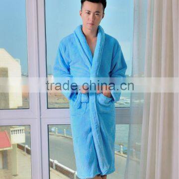 100 Polyester Coral Fleece Winter Overalls Robe With New Style